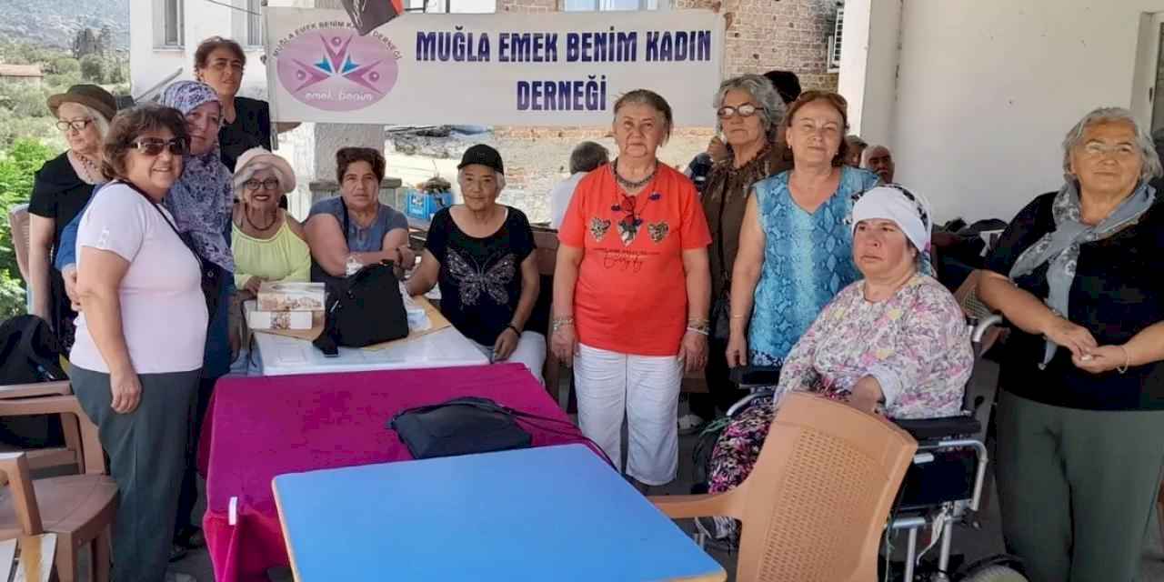 Muğlalı kadınlar emekle güçleniyor