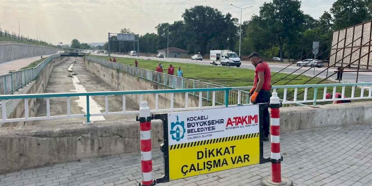 Kocaeli Stadı çevresinde hummalı çalışma