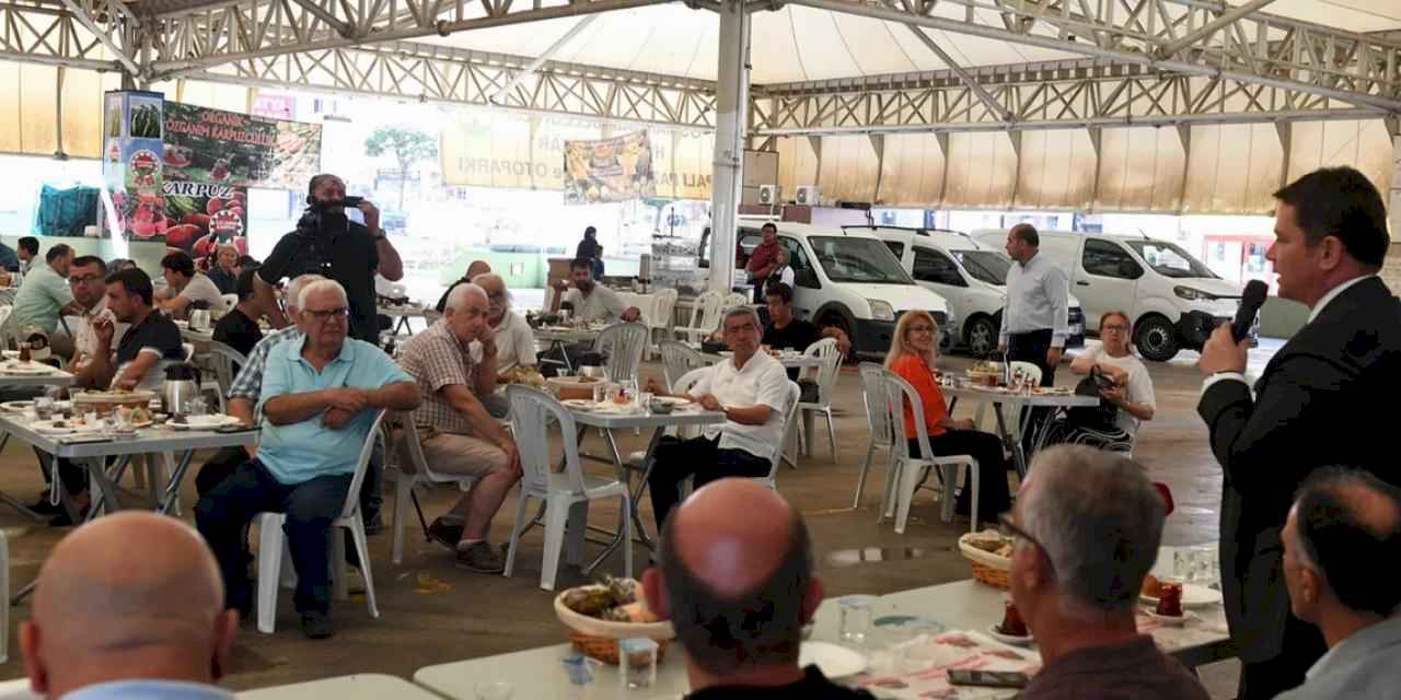 Başkan Aydın'dan Osmangazi'de mahalle ziyaretleirne devam