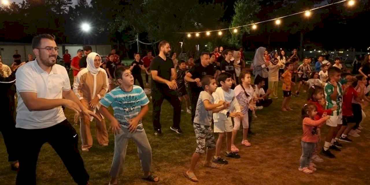 Kayseri'de doğa kampına büyük ilgi