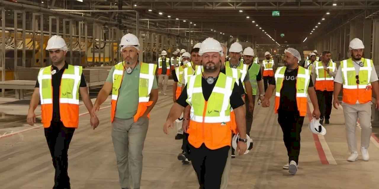 İnşaat sektörünün yapı profesyonelleri üretim aşamalarını yakından tanıdı