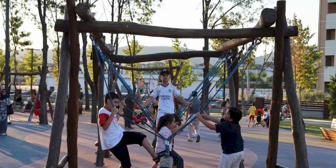 Kocaeli Derince'de 'sağlıklı' park