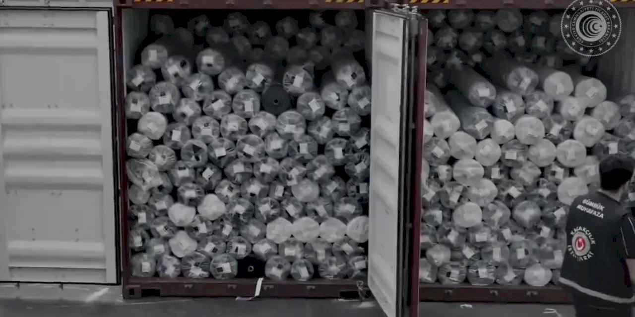 Gümrüklerde kaçakçılığa geçit yok! 7 ayda 42 milyar liralık kaçak eşya yakalandı