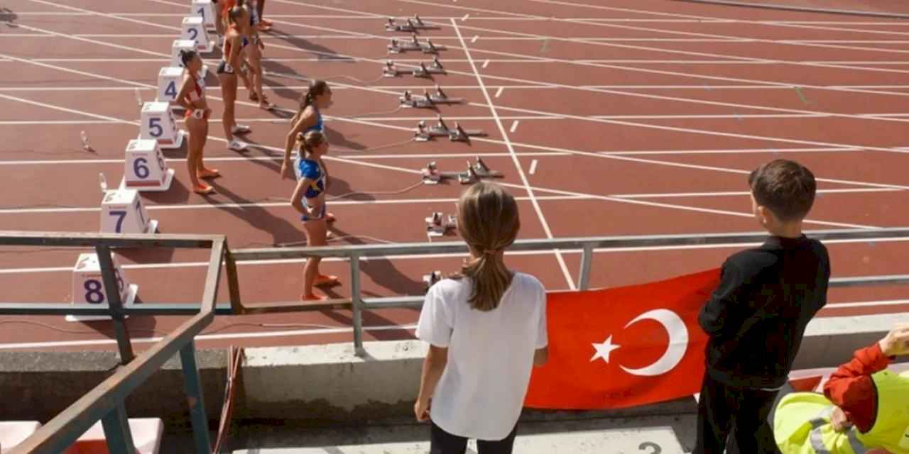 Türkiye’nin en hızlı çocukları U20'de uluslararası heyecan yaşadı