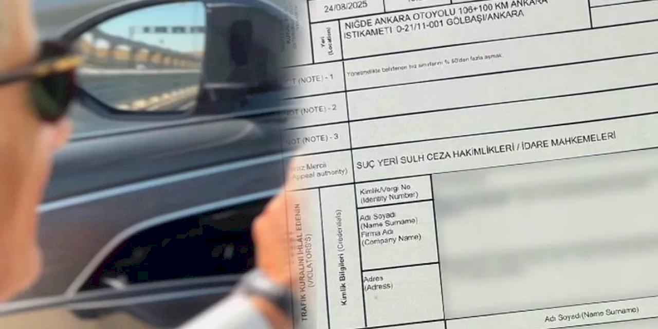 Bakan Uraloğlu denetlerken, ceza yedi!