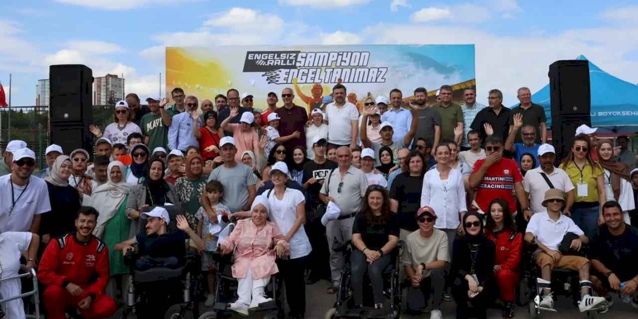 Kocaeli’de engelsiz ralli: Özel bireyler pistteydi