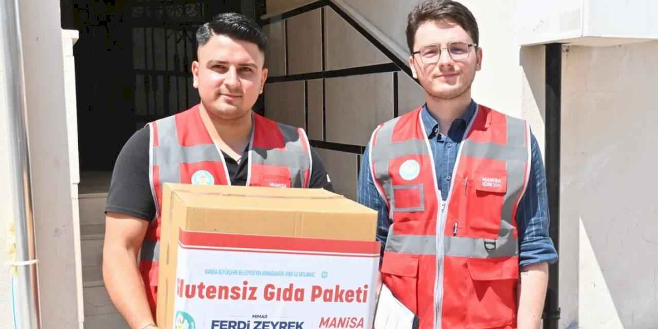 Manisa Büyükşehir’den çölyak ve fenilketonüri hastalarına gıda desteği