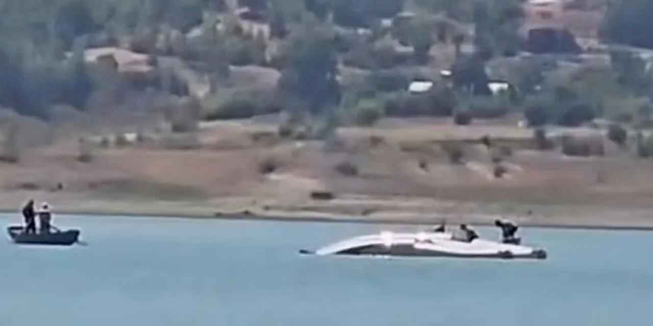 Burdur'da yangın söndürme uçağı kırıma uğradı