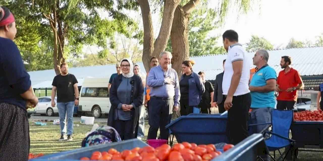 Ayşe Böhürler Salça Günleri'ne katıldı
