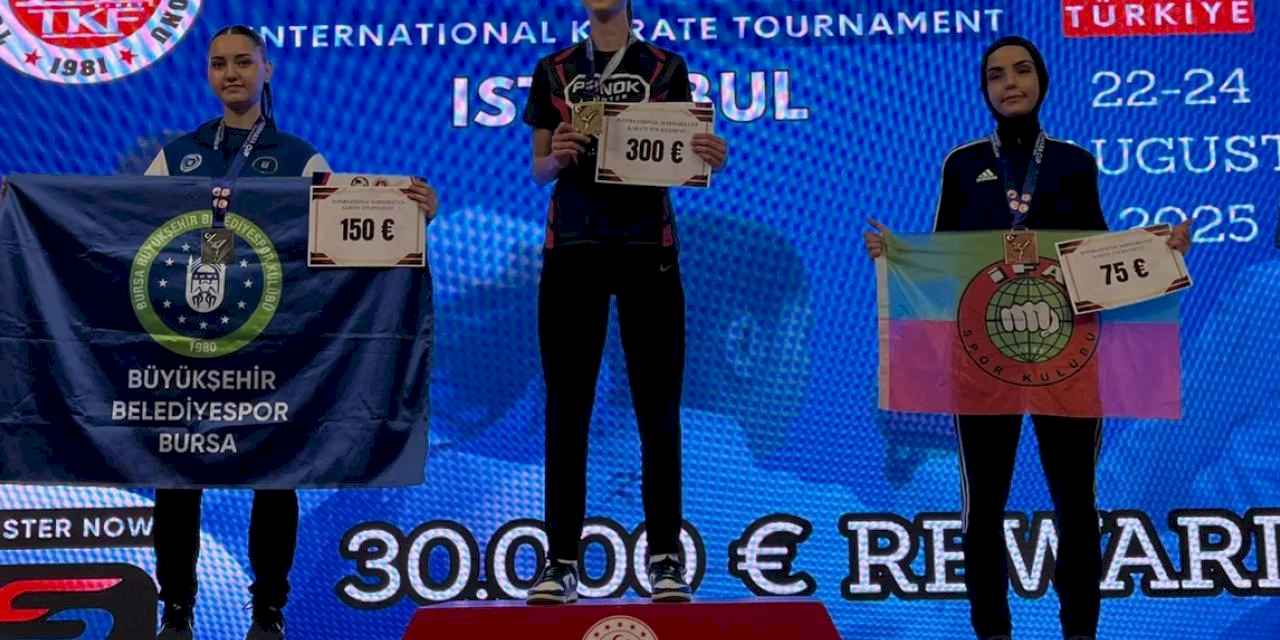 Bursa’nın genç sporcularından uluslararası başarı