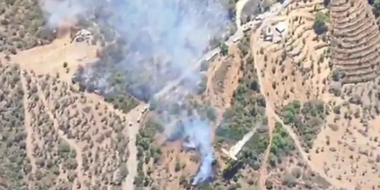 İzmir'de orman dışı yangına yoğun müdahale!