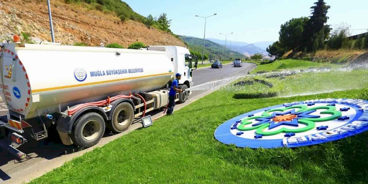 Muğla'dan kent estetiğine yeşil dokunuş