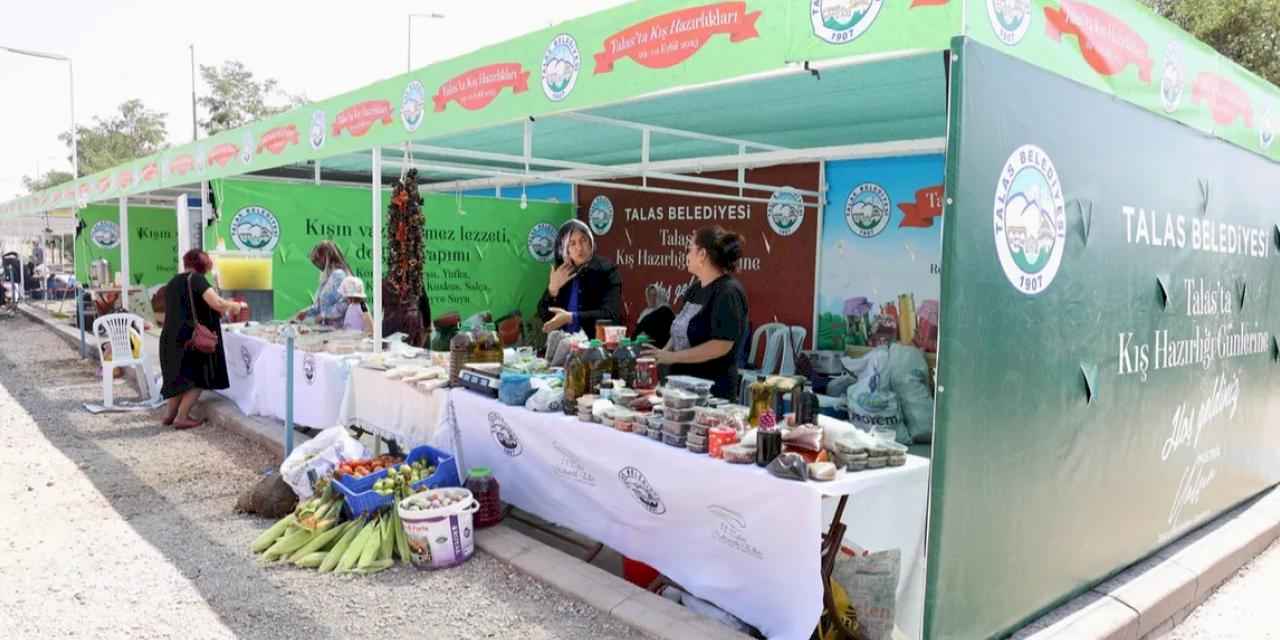 Kayseri Talas'ta kışa hazırlık günleri başlıyor