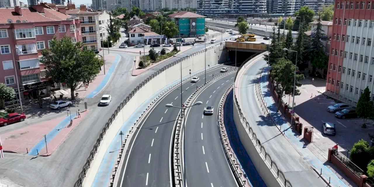 Konya’da Azerbaycan Alt Geçidi’nde asfalt yenilendi