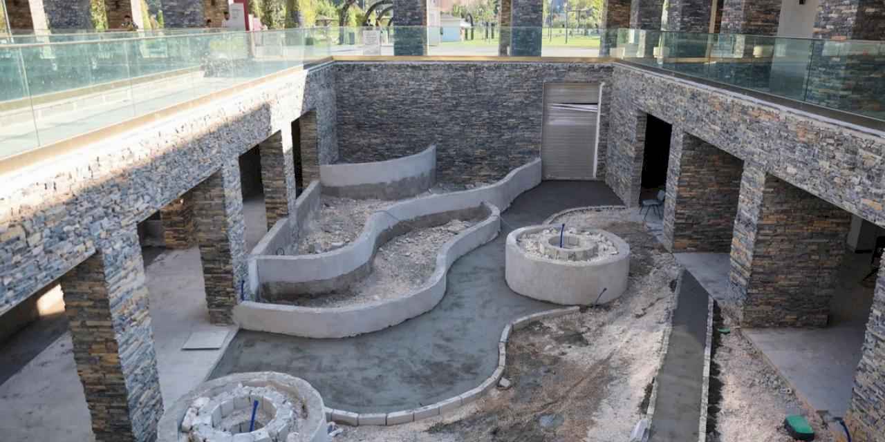 Başkan Şahin, mozaik temalı bahçeleri yerinde inceledi