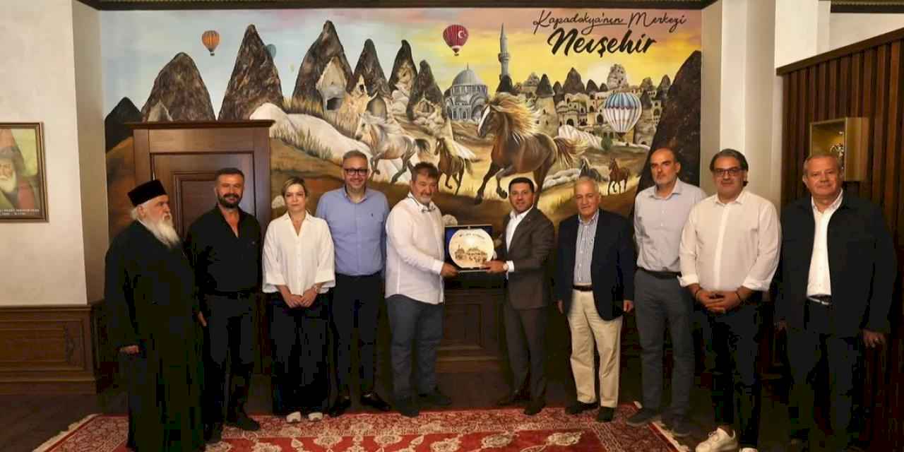 Kapadokya’da mübadele torunlarından anlamlı ziyaret