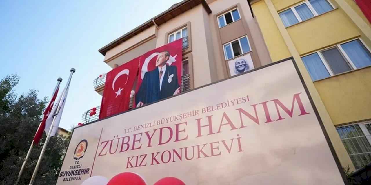 Denizli'de kız öğrencilere güvenli konaklama desteği