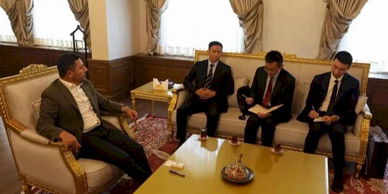 Çin Büyükelçiliği heyetinden Arı'ya ziyaret
