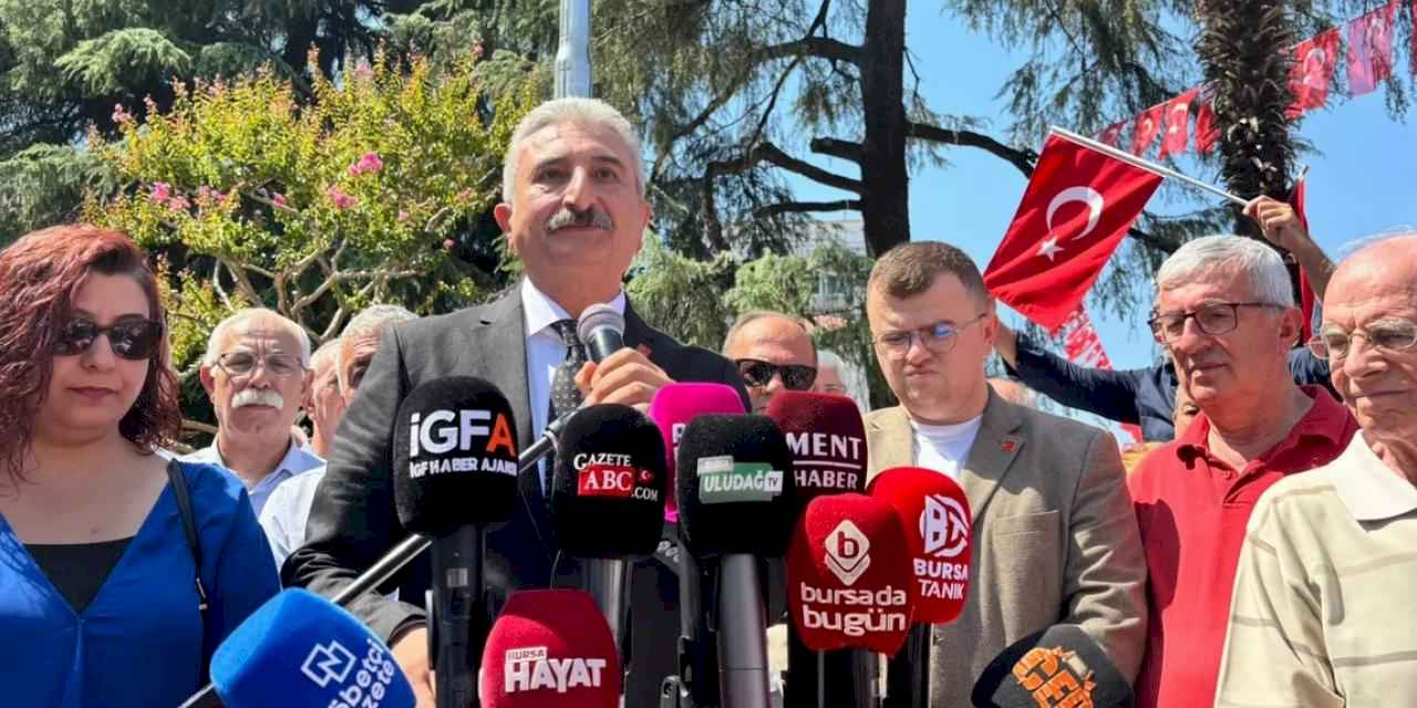 CHP Bursa'dan bağımsızlık ve Cumhuriyet vurgusu