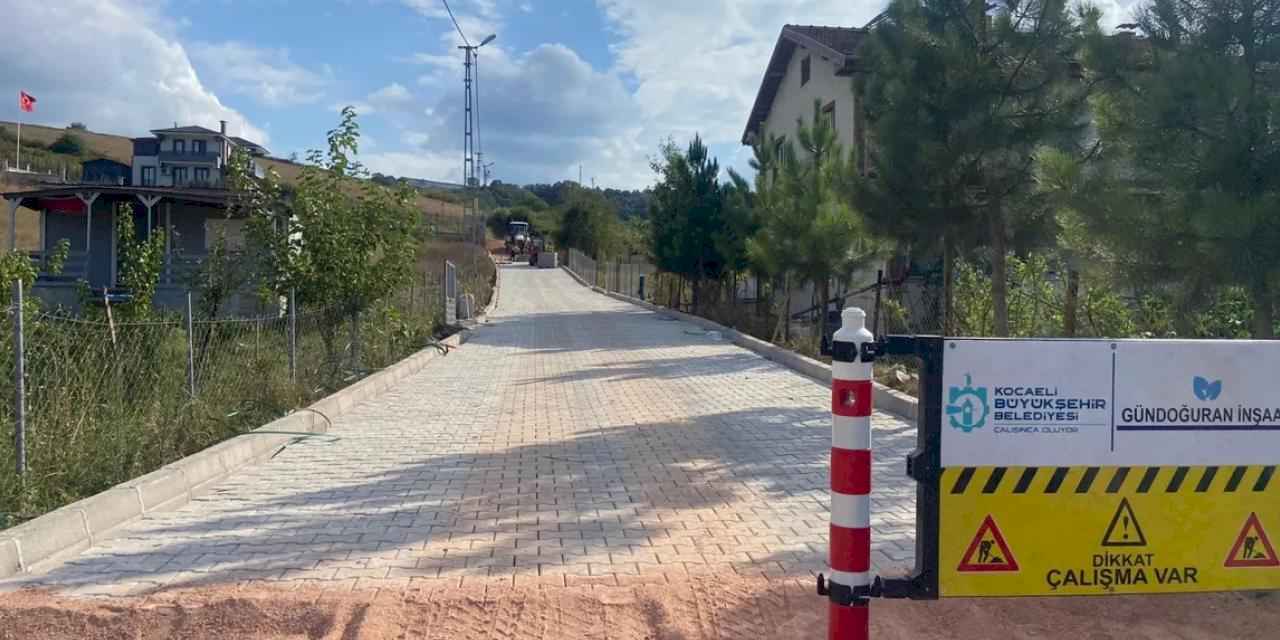 Kocaeli kırsalının yol kalitesi Büyükşehir'le artıyor