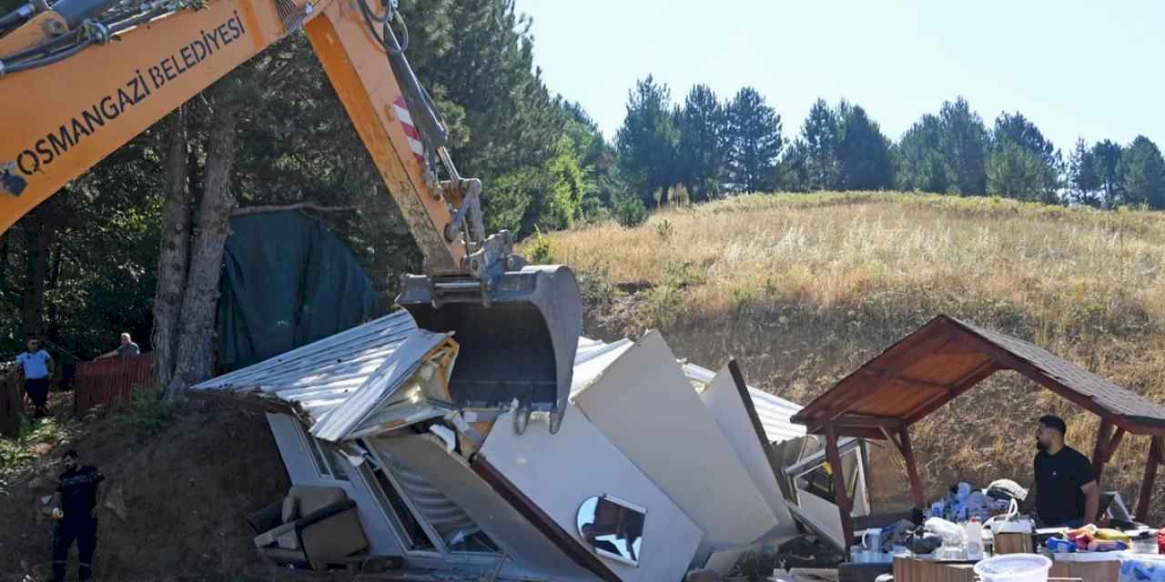 Bursa Osmangazi’de kaçak yapılara geçit yok