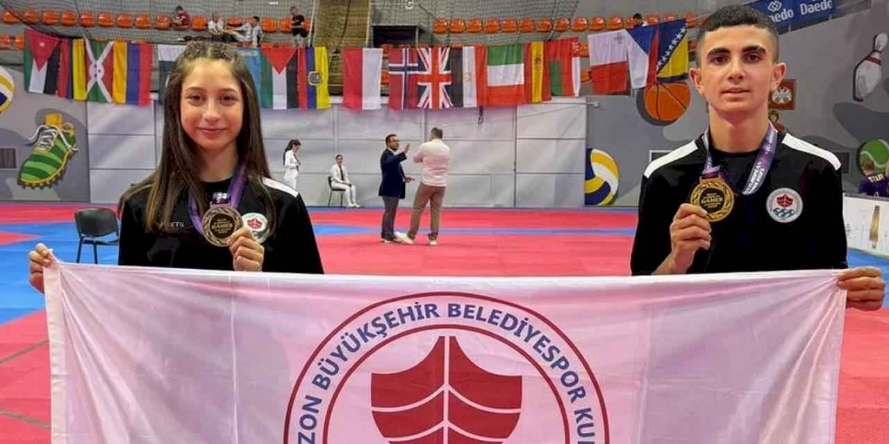 Trabzon Büyükşehir sporcuları zirveye yürümeye devam ediyor