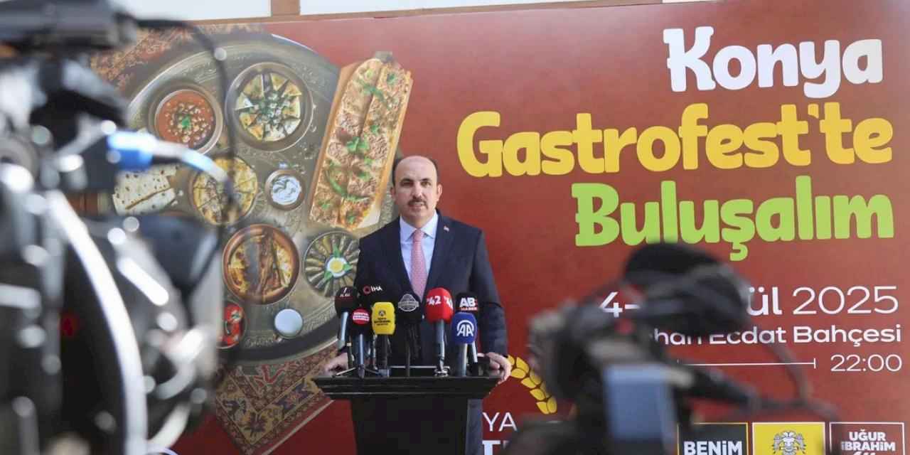 Konya'dan 'GastroFest' daveti