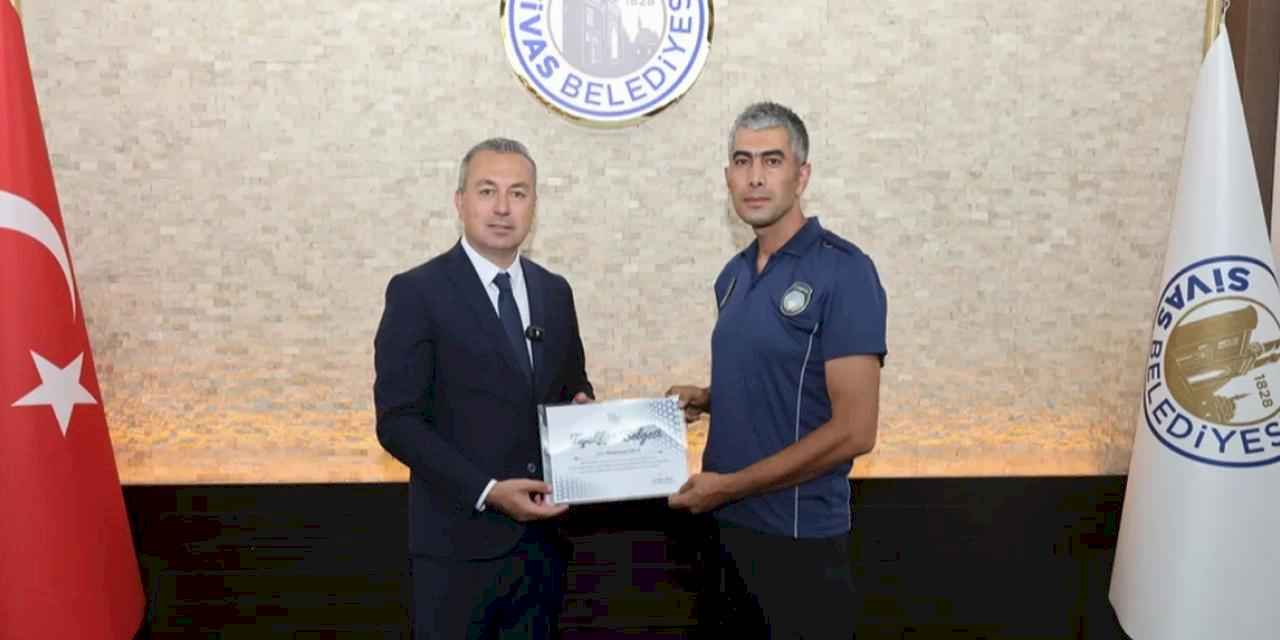 Sivas'ta Zabıta Haftası kutlandı