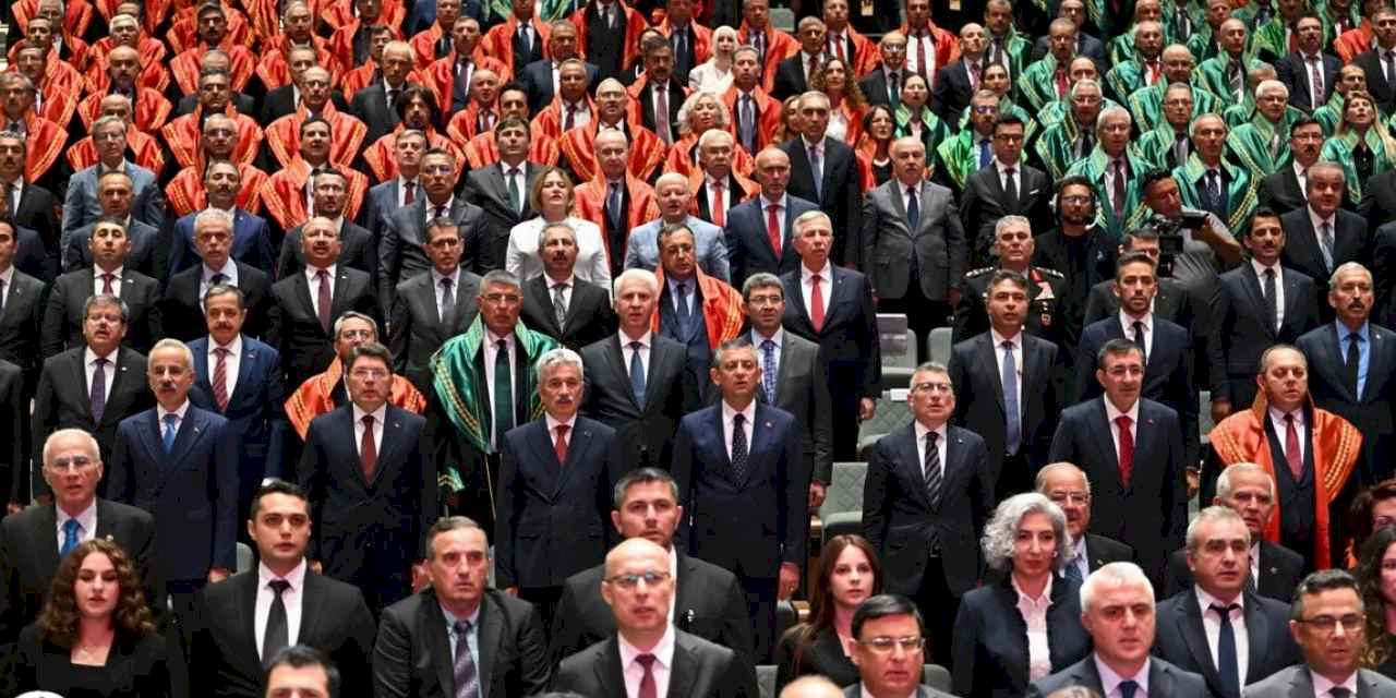 Yeni adli yıl törenle açıldı: Adalet, devletimizin temeli