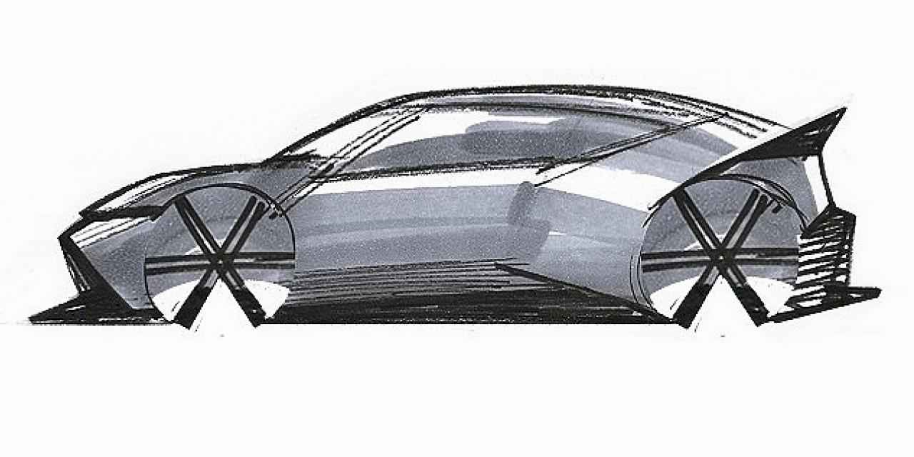 Hyundai, IAA Mobility 2025 Öncesinde Concept THREE'nin İlk Çizimini Paylaştı