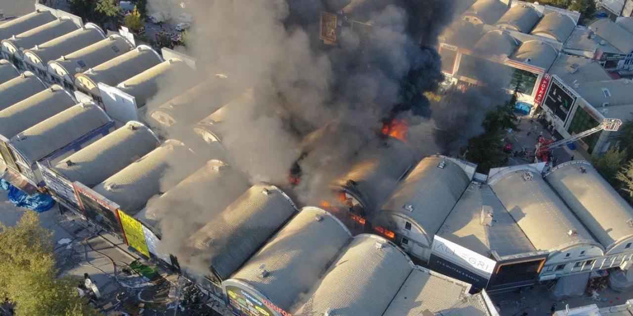 İSTOÇ’ta çıkan yangın söndürüldü