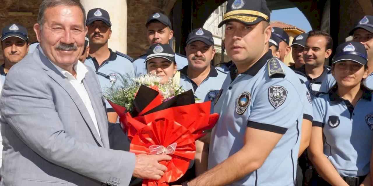 Muğla Milas'ta Başkan Topuz zabıta personeliyle buluştu