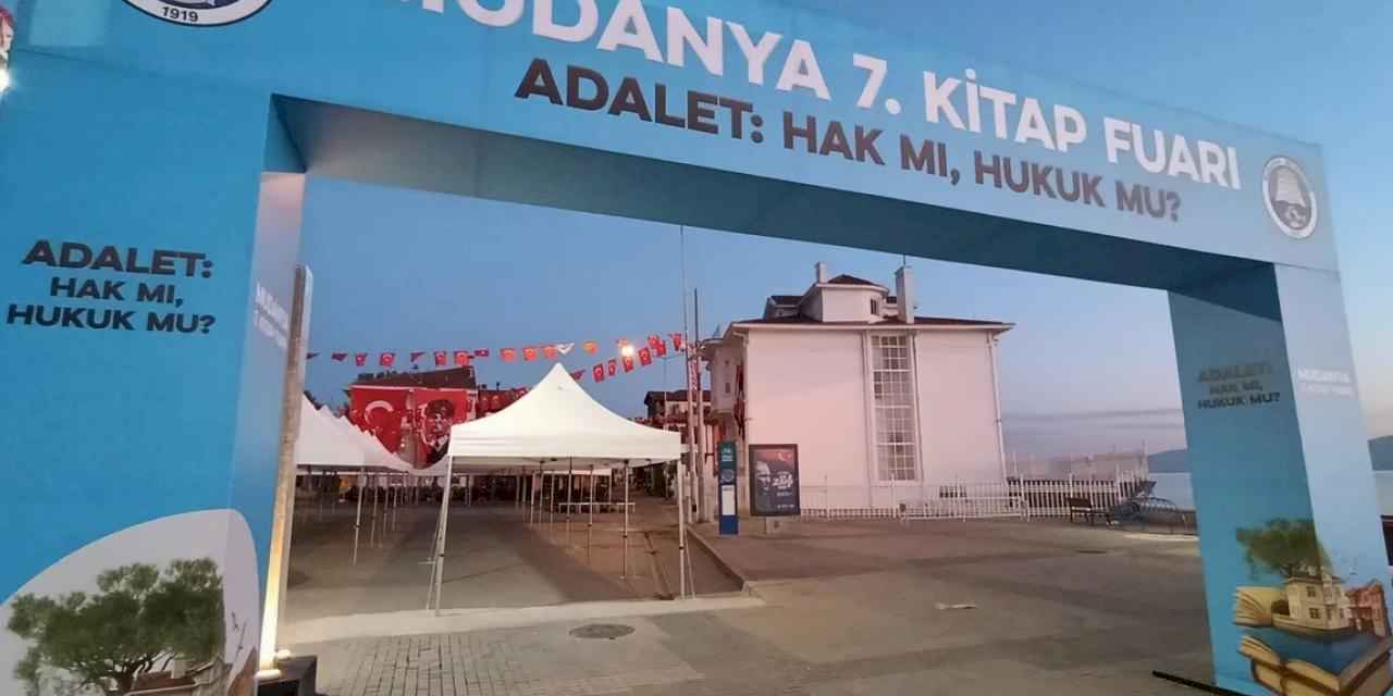 Mudanya 7. Kitap Fuarı 'Adalet'e ses olacak