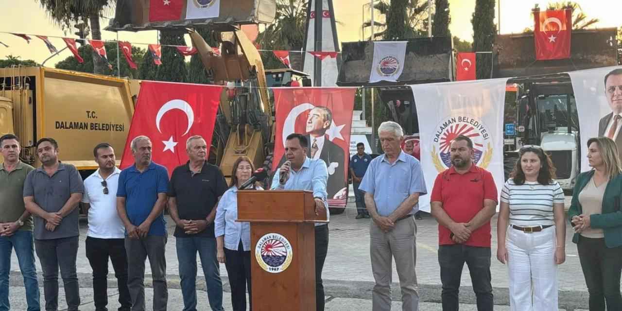 Muğla Dalaman'da araç filosunu 30 yeni araçla güçlendirdi