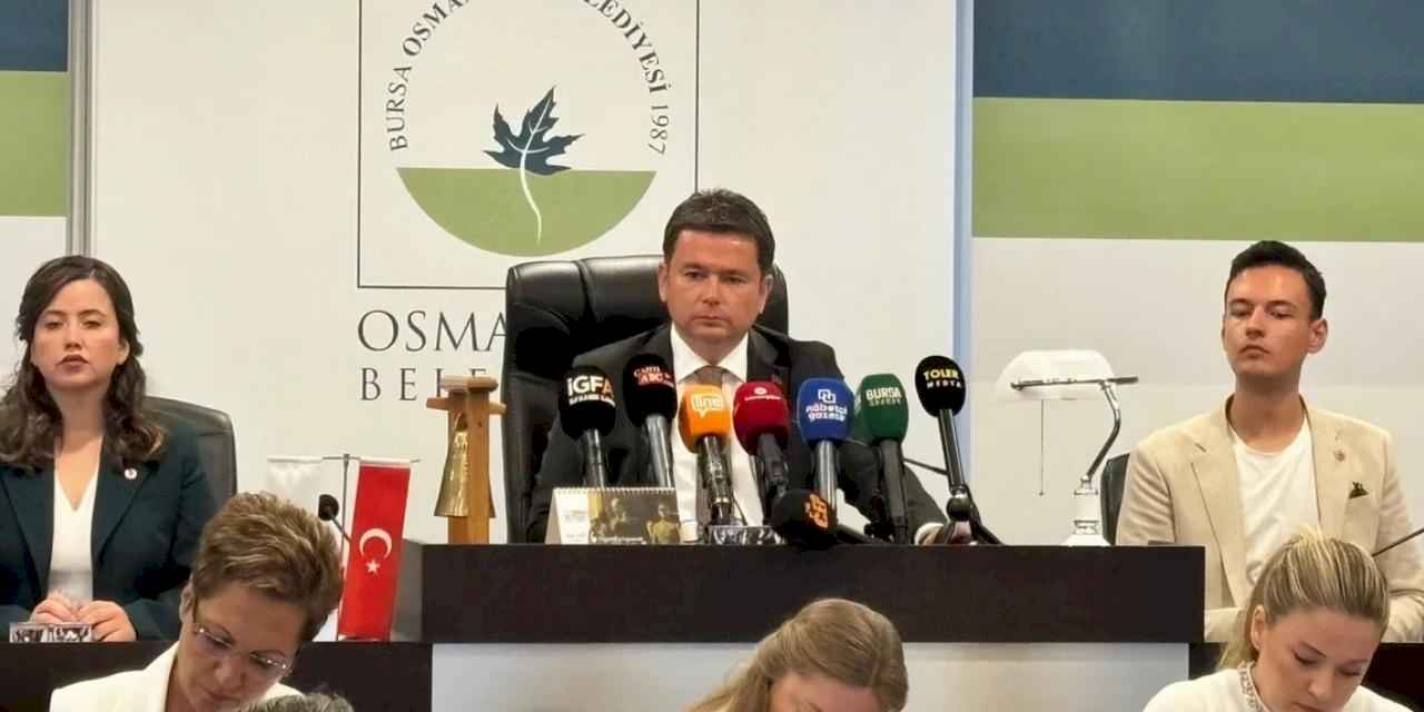 Bursa Osmangazi Meclisi’nde Başkan Aydın'dan tasarruf ve hizmet vurgusu