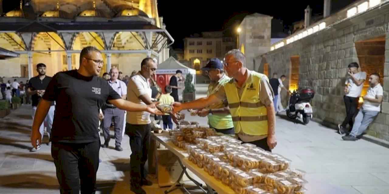 Nevşehir Belediyesi'nden kandile özel ikramlar