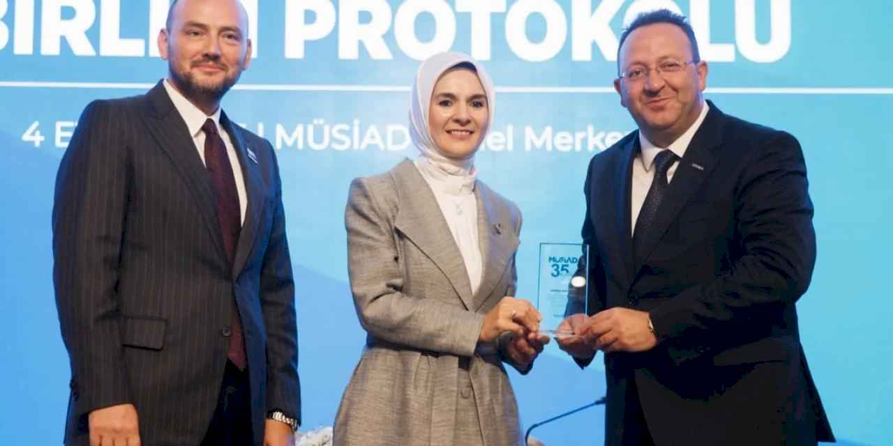 MÜSİAD Kayseri’ye 'Aile' ödülü
