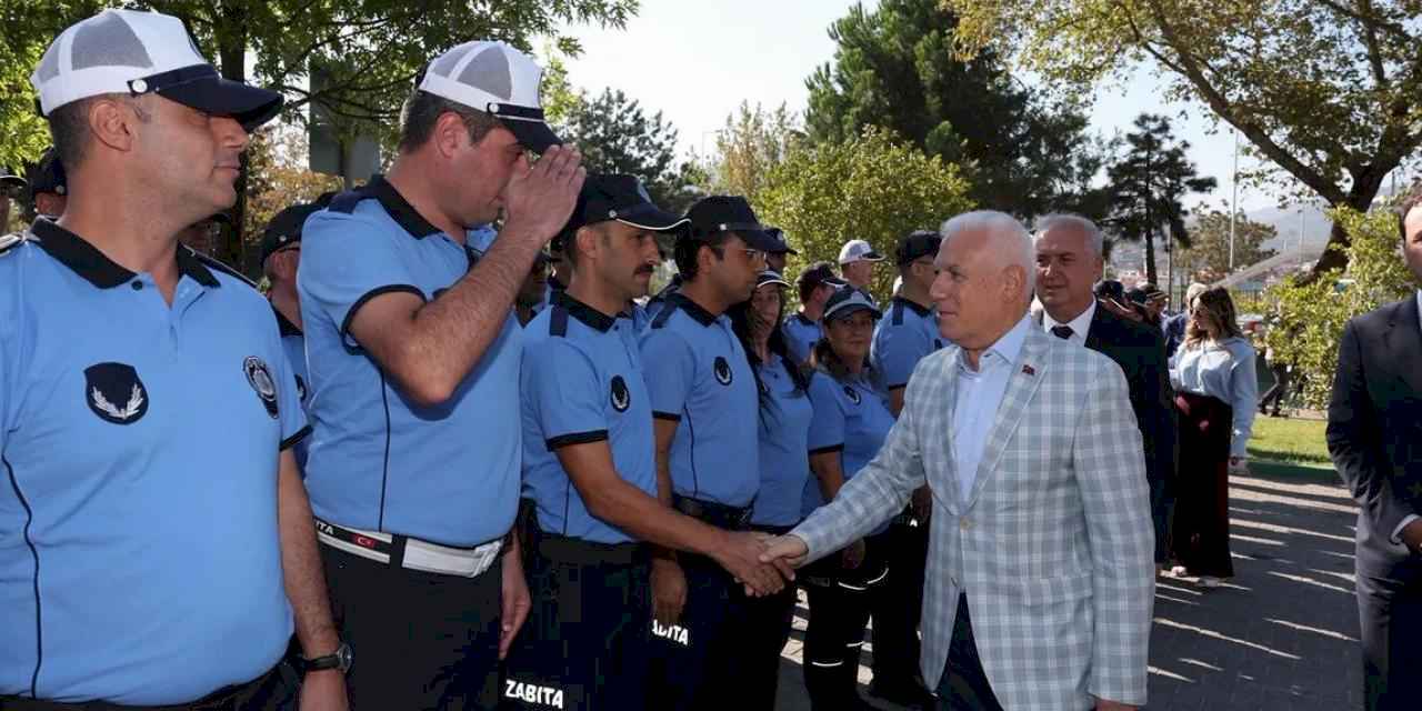 Bursa'da Başkan Bozbey'den Zabıta'ya 'yanınızdayım' güvencesi