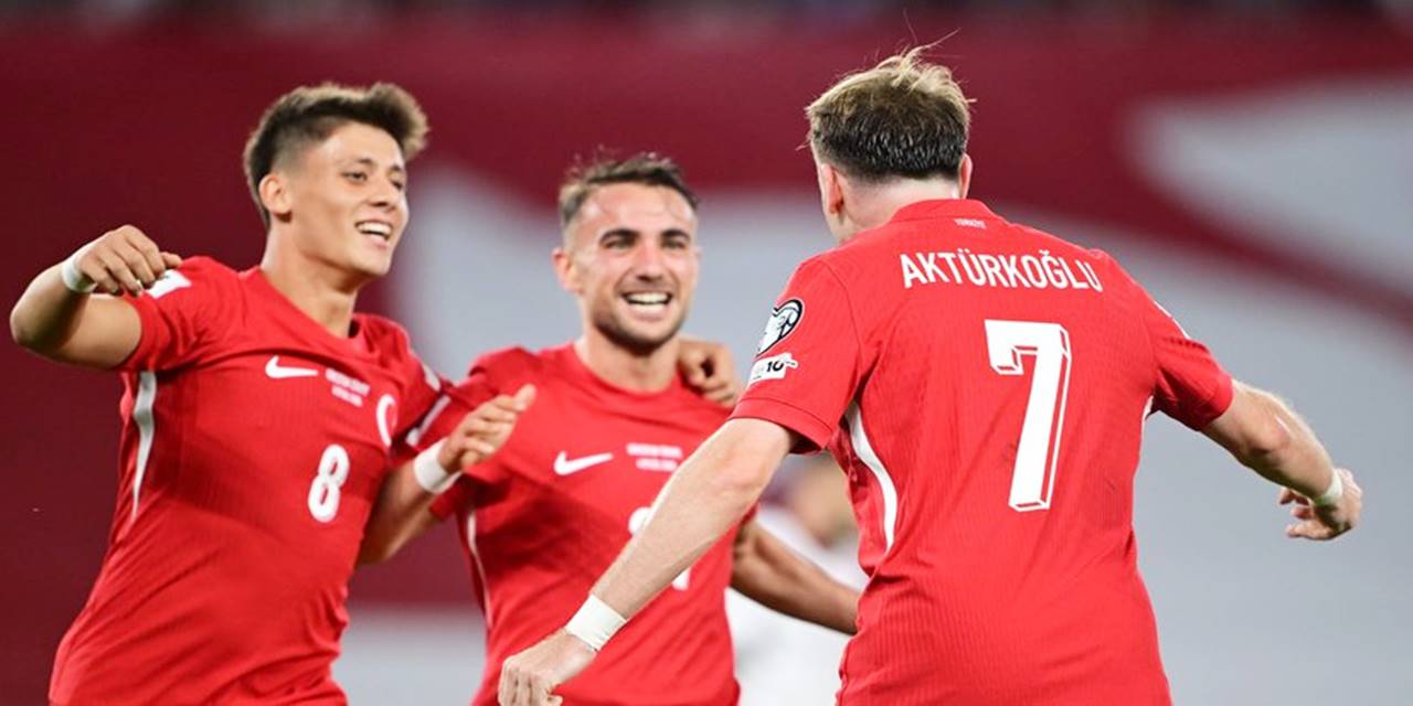 Gürcistan 2-3 Türkiye (Maç Sonucu) 'Bizim Çocuklar' Galibiyetle Başladı!