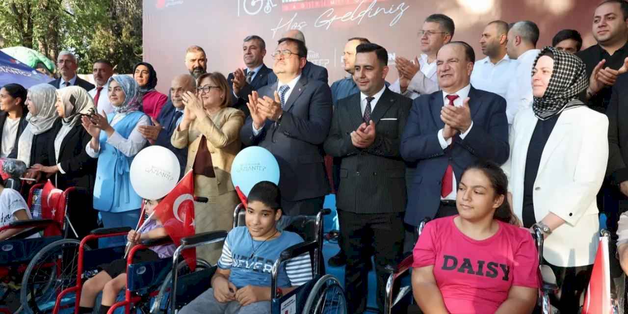 Gaziantep Büyükşehir’den engellilere 1001 destek!