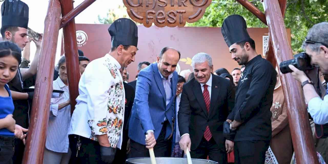 Konya'da 'GastroFest' coşkusu