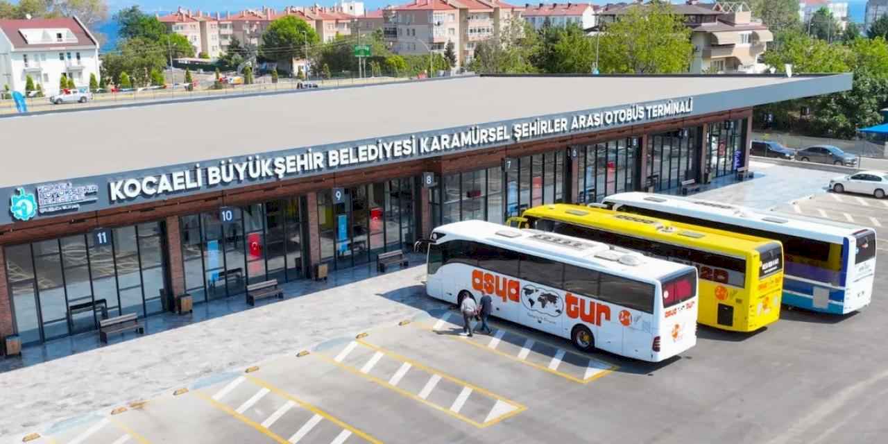 Karamürsel'in modern otogarı tanıtıldı