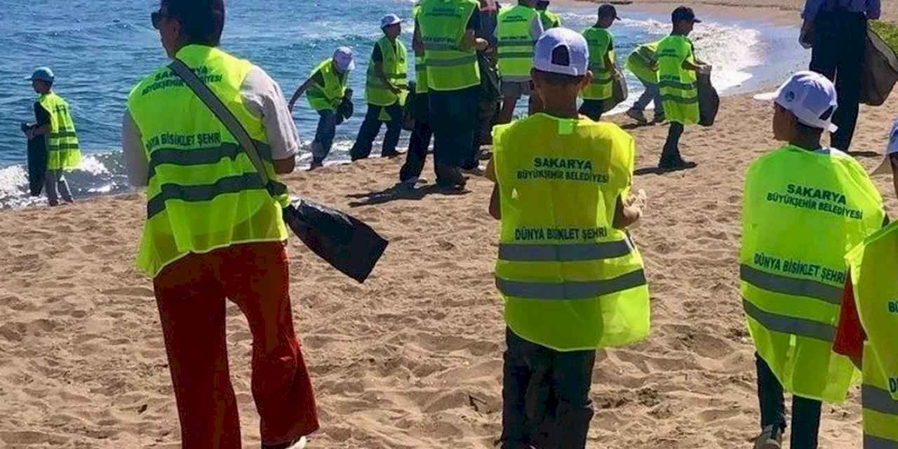 İsveç’teki ‘plogging’ akımı Karasu Sahili'nde