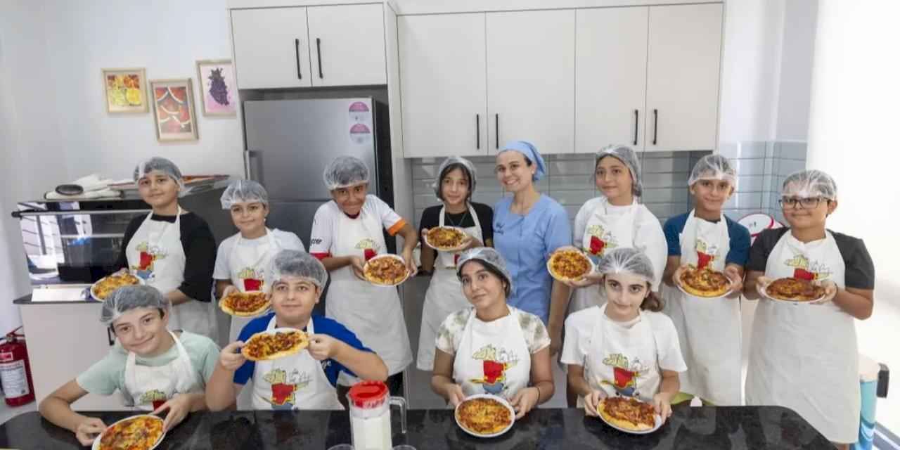 Çocuklar mutfağa girdi; Yaratıcı Mutfak Atölyesi’
