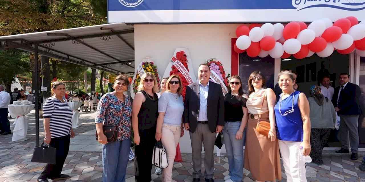 Manisa Gölmarmara'da 'Halk Mandıra' açıldı