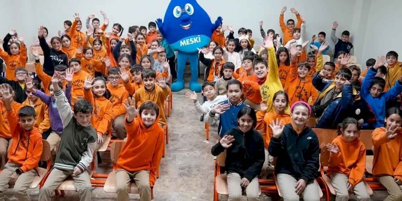 Mersin'de çocuklara su bilinci aşılanıyor