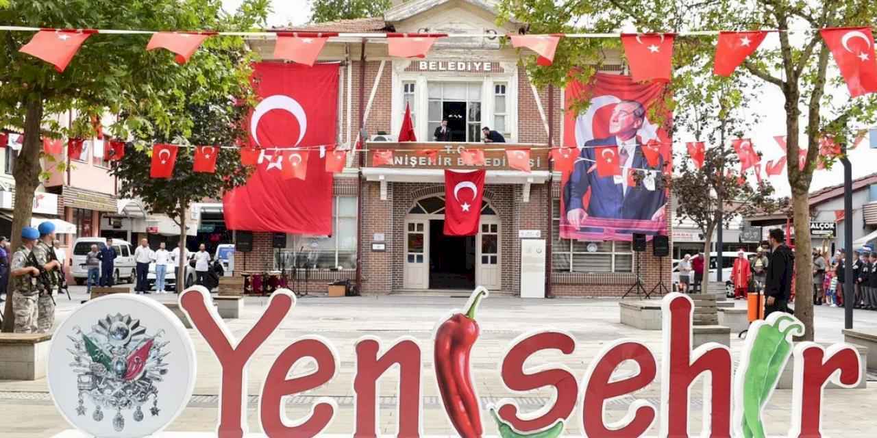 Bursa Yenişehir’de kurtuluşun 103. yılı coşkuyla kutlandı