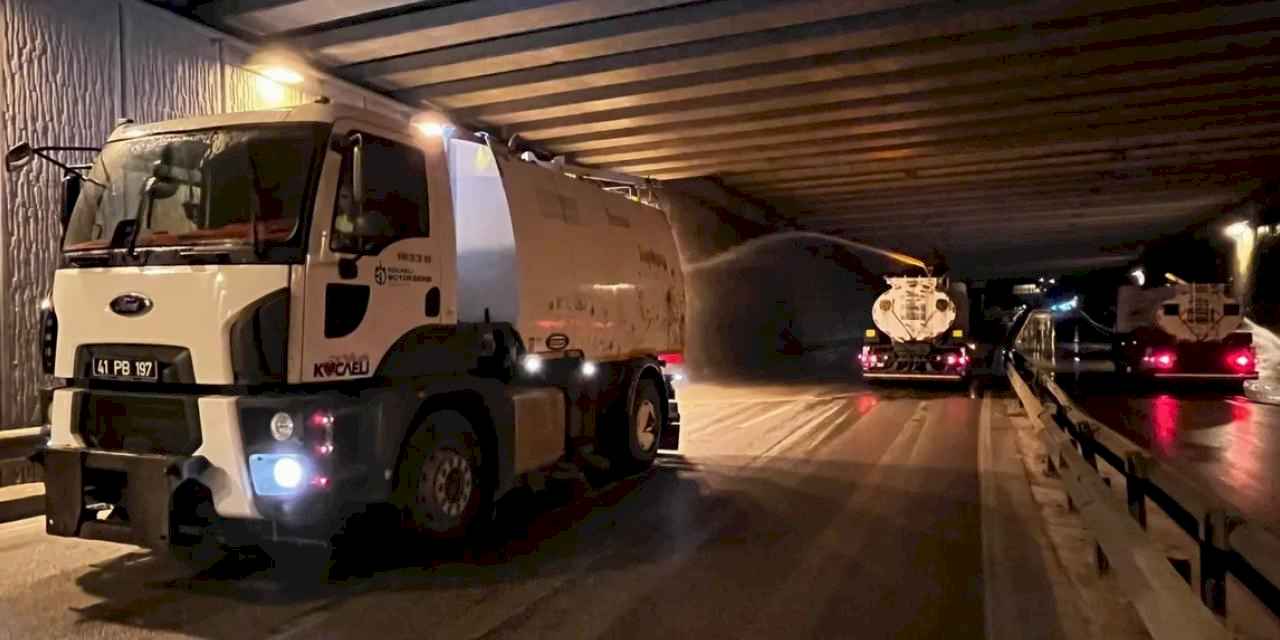 Kocaeli’de tünel yenilendi: Seymen Battı-Çıktı pırıl pırıl