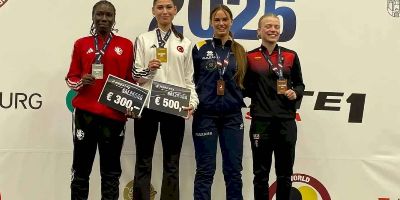 Zümra Rezzan Avrupa’dan şampiyon döndü