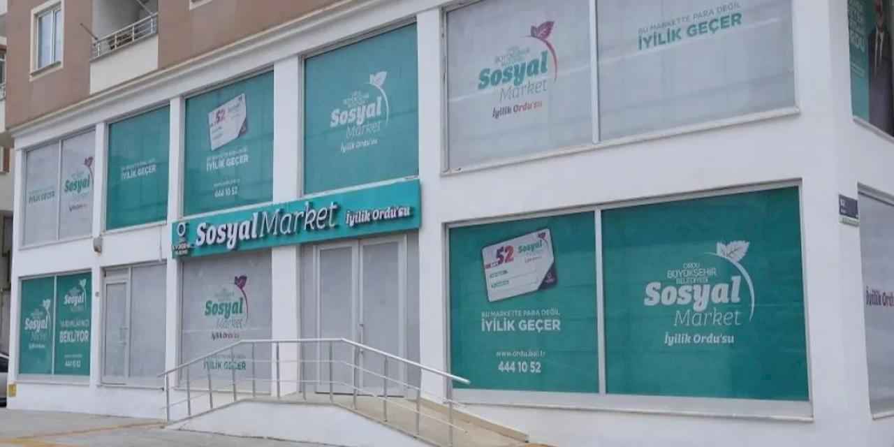 Ordu’da üniversitelilere 'Sosyal Market' desteği